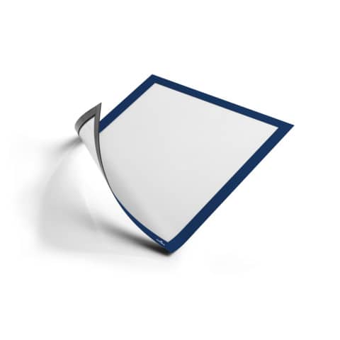 Cornici con pannello magnetico DURABLE DURAFRAME® MAGNETIC A4 PPL rigido blu scuro 236x323 mm  conf. 5 - 486907